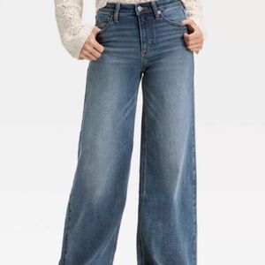 NWT Universal Thread High-Rise Wide-Leg Jeans - Vintage Medium Wash